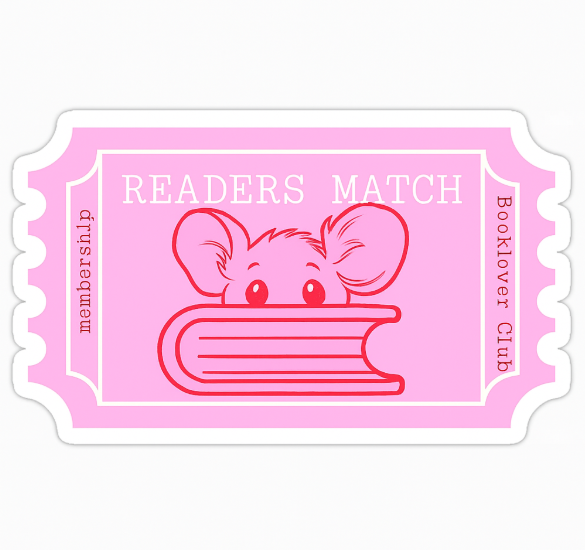 Pegatina Readers Match cupón
